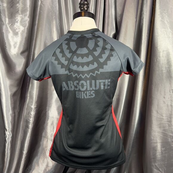 Specialized Women's MTB SS Cycling Jersey Small Black Red Absolute Bikes Andorra - Picture 3 of 14